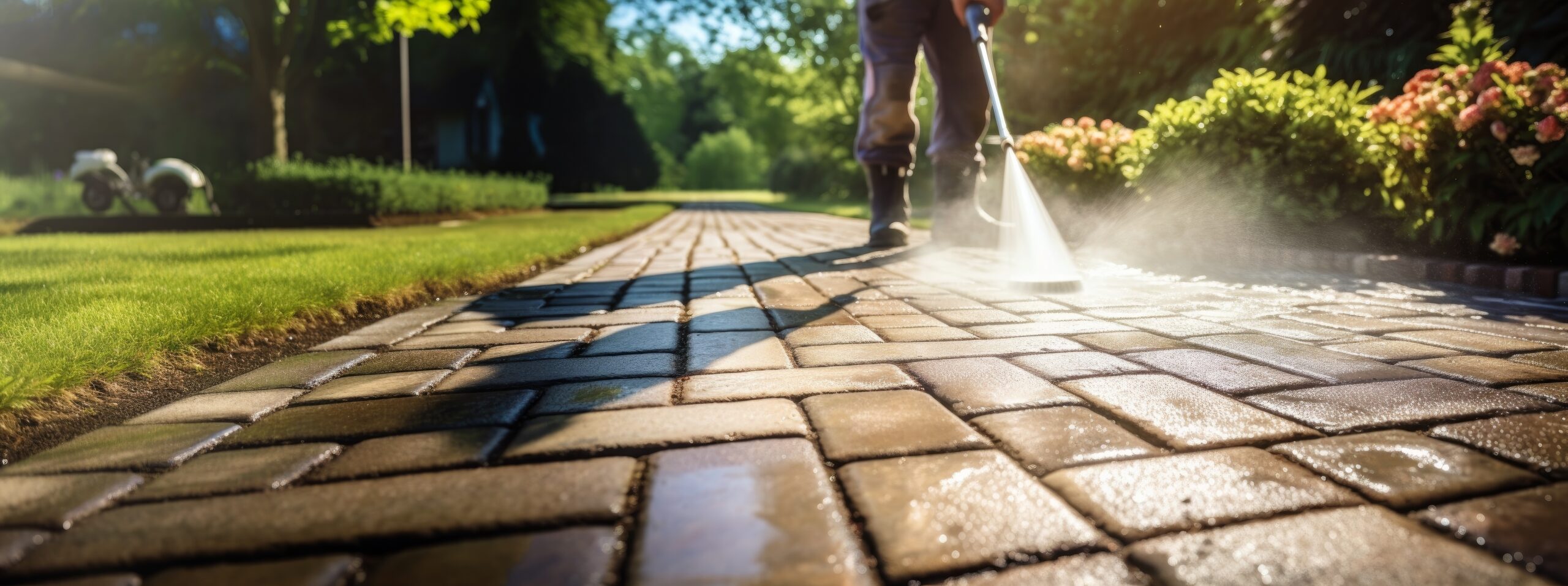 Paver Pressure Washing Stock